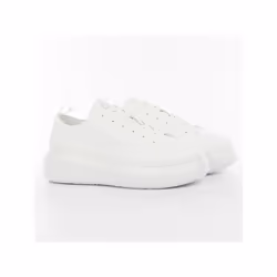 Basket Armani Exchange eagle AX Femme Blanc
