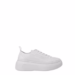 Basket Armani Exchange eagle AX Femme Blanc