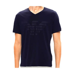 T shirt Emporio Armani GA eagle Homme Bleu