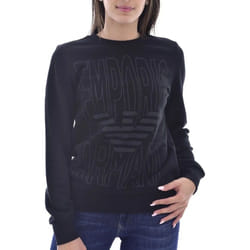 Sweat fin à gros logo  -  Emporio armani - Femme