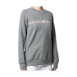 Sweat Emporio Armani Classic GA logo Femme Gris