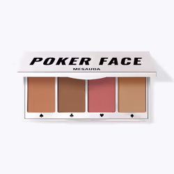 MESAUDA Poker Face, Tous types de peau, 20 g, Femmes, Poudre, Marron, Dark