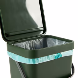 Perfetto 29125 poubelle 5 L Rectangulaire Noir, Vert - Vue supplémentaire 5