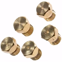 Jeu d'Injecteurs, gicleurs gaz butane/propane d'origine pour four, cuisinière ARISTON HOTPOINT, SCHOLTES C00105432 Appareils  ...