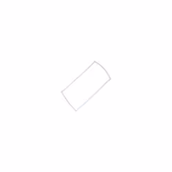 Joint blanc porte (554x1051) pour Réfrigérateur. Référence de la pièce : C00115396, Marque : INDESIT.