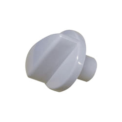 Bouton bruleurs gaz blanc pour table de cuisson Indesit