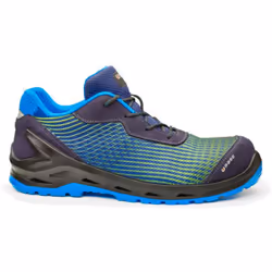 Colorées, sportives, dynamiques, les chaussures de sécurité Basic i-Cyber Fluo B1212A S1P ESD SRC ressemblent à des baskets b ...