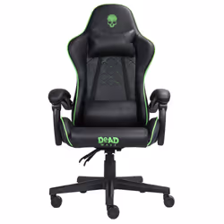 Deadwave DWGT0007, Siège de jeu sur PC, 150 kg, Siège rembourré, Dossier rembourré, Noir, Noir