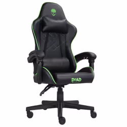 Deadwave DWGT0007 Siège pour jeu vidéo Siège de jeu sur PC Siège rembourré Noir, Vert