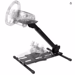 Deadwave Universal Pro, Support pour volant simulateur de course, Noir, Métal
