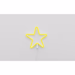 Ginga Star Figurine lumineuse décorative Jaune LED 1,61 W