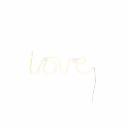 Ginga Love Figurine lumineuse décorative Blanc LED 1,65 W