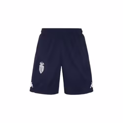 Short dentraînement Kappa Ahorazip Pro 5 AS Monaco pour enfant - Bleu