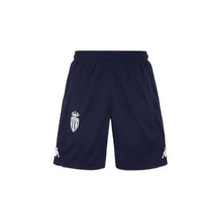 Short dentraînement Kappa Ahorazip Pro 5 AS Monaco pour enfant - Bleu