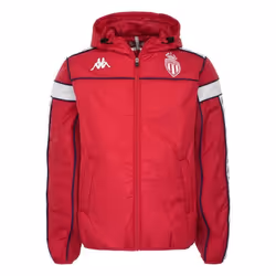 Kappa Sweat zippé Arkwami AS Monaco Enfant Rouge