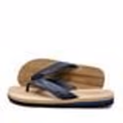 Tongs Homme Kappa Nemilio - Marron/Marine - Bride en tissu - Semelle synthétique