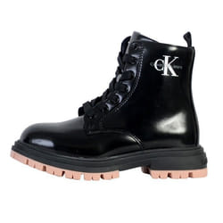 Bottine à Lacets Calvin Klein Jeans Lace-Up Bootie - Noir