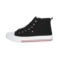 TOMMY HILFIGER - Baskets montantes - noire - Noir - 39 - Chaussures