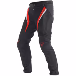 Dainese P. Drake Super Air Pantalon textile moto, noir-rouge, taille 64 pour Hommes