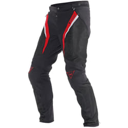 Dainese P. Drake Super Air Pantalon textile moto, noir-rouge, taille 64 pour Hommes