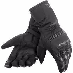 Dainese Tempest Unisex D-Dry Gants de moto longue, noir, taille 3XL pour Hommes