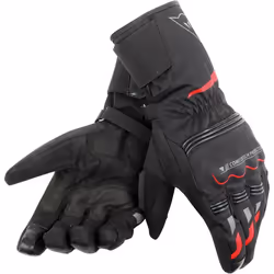 Dainese Tempest Unisex D-Dry Gants de moto longue, noir, taille 3XL pour Hommes