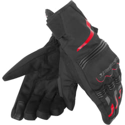 Dainese Tempest D-Dry gants de moto Unisex courts, noir-rouge, taille 2XS pour Hommes