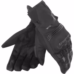 Dainese Tempest D-Dry gants de moto Unisex courts, noir-rouge, taille 2XS pour Hommes