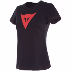 Dainese Demon T-Shirt dames, noir-rouge, taille XL pour Femmes