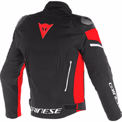 Dainese Racing 3 D-Dry Veste Textile moto, noir-rouge, taille 50 pour Hommes - Vue supplémentaire 4