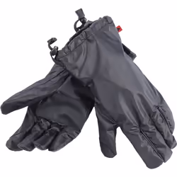 Dainese Pluie sur gants, noir, taille 2XL pour Hommes