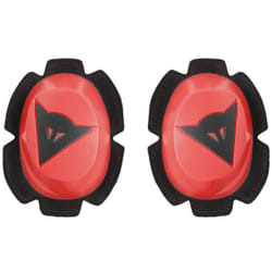 Dainese Pista Rain Curseurs de genou, rouge pour Hommes