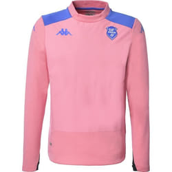 Maillot de rugby Kappa Abron Pro 5 Stade Français Paris pour homme - Rose et bleu
