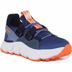 Replay Split Air Baskets synthétiques à lacets pour hommes en marine (Marine 42)