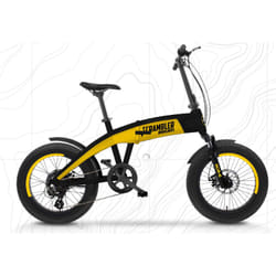 Ducati Scrambler SCR-E Noir, Jaune Aluminium 20" 25,3 kg