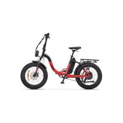 Jeep E-BIKES Phoenix Noir, Rouge Aluminium Taille unique 20" 25 kg