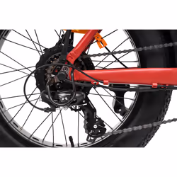 Jeep E-BIKES Phoenix Noir, Rouge Aluminium Taille unique 20" 25 kg - Vue supplémentaire 10