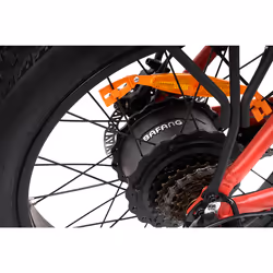 Jeep E-BIKES Phoenix Noir, Rouge Aluminium Taille unique 20" 25 kg - Vue supplémentaire 11