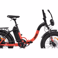 Jeep E-BIKES Phoenix Noir, Rouge Aluminium Taille unique 20" 25 kg - Vue supplémentaire 13