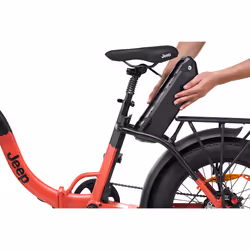 Jeep E-BIKES Phoenix Noir, Rouge Aluminium Taille unique 20" 25 kg - Vue supplémentaire 21