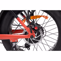 Jeep E-BIKES Phoenix Noir, Rouge Aluminium Taille unique 20" 25 kg - Vue supplémentaire 6
