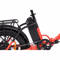 Jeep E-BIKES Phoenix Noir, Rouge Aluminium Taille unique 20" 25 kg - Vue supplémentaire 9