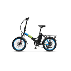 Argento e-Mobility Piuma Noir, Bleu Aluminium Taille unique 20" 22 kg