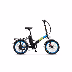 Argento e-Mobility Piuma Noir, Bleu Aluminium Taille unique 20" 22 kg