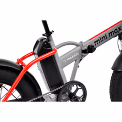 Argento e-Mobility Mini Max Gris, Rouge Aluminium Taille unique 20" 26 kg Lithium-Ion (Li-Ion) - Vue supplémentaire 11