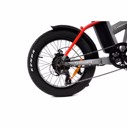 Argento e-Mobility Mini Max Gris, Rouge Aluminium Taille unique 20" 26 kg Lithium-Ion (Li-Ion) - Vue supplémentaire 13