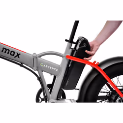 Argento e-Mobility Mini Max Gris, Rouge Aluminium Taille unique 20" 26 kg Lithium-Ion (Li-Ion) - Vue supplémentaire 22