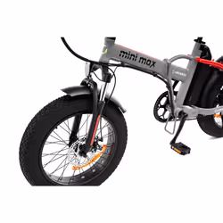Argento e-Mobility Mini Max Gris, Rouge Aluminium Taille unique 20" 26 kg Lithium-Ion (Li-Ion) - Vue supplémentaire 5
