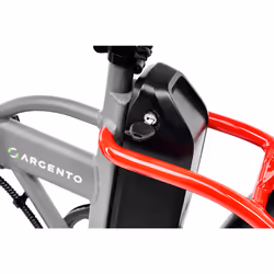 Argento e-Mobility Mini Max Gris, Rouge Aluminium Taille unique 20" 26 kg Lithium-Ion (Li-Ion) - Vue supplémentaire 6