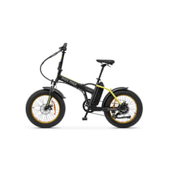 Argento e-Mobility MiniMax Noir, Jaune Aluminium Taille unique 20" 26 kg Lithium-Ion (Li-Ion)